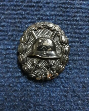 Distintivo de Ferido Alemão – 1918 (Preto) Original da Primeira Guerra Mundial