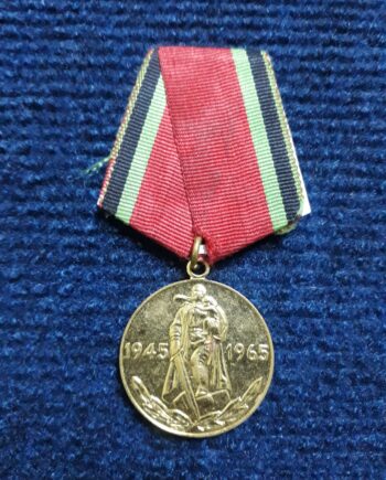 Medalha Soviética 20º Aniversário da Vitória na Grande Guerra Patriótica 1945–1965